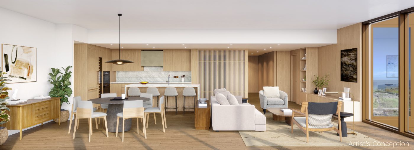 Kali'u residence interior rendering